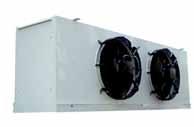 Fan plate Heaters Heavy Electric Defrost comprises of additional coil block heaters to increase the total defrost load by approximately 40% Fan Plate Heaters to prevent fan blade contact with frost