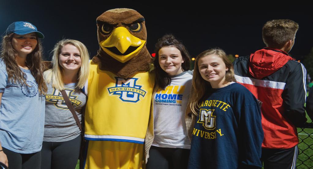 MARQUETTE UNIVERSITY REUNION+HOMECOMING Sponsorship Opportunities Join the celebration. Become a Sponsor Today.