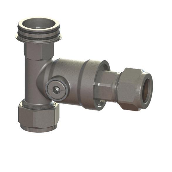 The purpose built ball valve is all directional with tamper proof isolation from either side of the valve depending on which