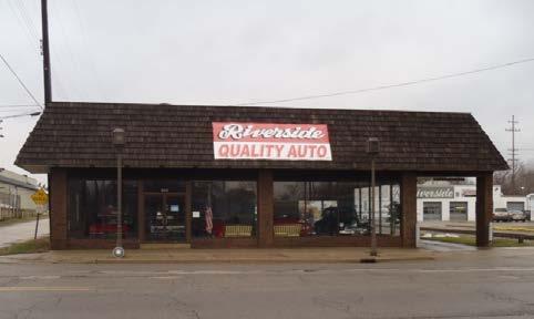 RIVERSIDE QUALITY AUTO 420 S Washington St Currently zoned as commercial, future land use is declared