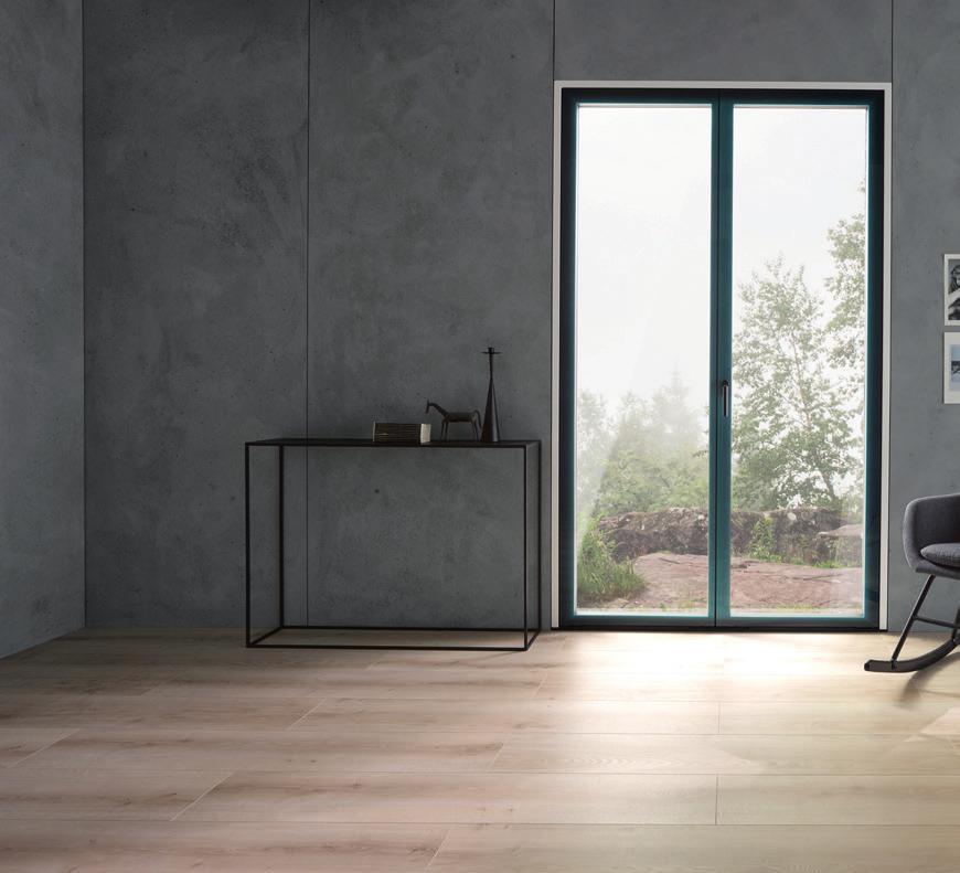 EVERY CLARA WINDOW IS A UNIQUE ITEM ELEGANT, REFINED DESIGN The continuous glass surface