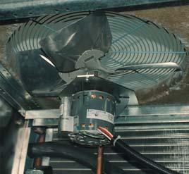 B. Air flow is generated by the motor mounted fans (figure 2.4A) or centrifugal blowers (figure 2.4B).