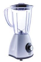 800 W Blender: Glass jar capacity: 1,5 L Residue cabinet capacity: 1 L Juicer: Juice cup capacity: 0,3 L Comfortable glass jar 2 speed settings, Pulse switch Anti-slip feet, Stainless