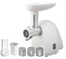 CAMRY CR 4802 ADLER AD 6307 MEAT MINCER Power: 1500 W Set includes: middle size sieve, mince sieve, poppy sieve, plunger,
