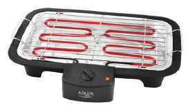 ADLER AD 6504 GRILL Stable design, easy installation Wheels for easy movement Cover with temperature indicator The