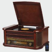Turntables / Radios CAMRY CR 1160 CAMRY CR 1114 RETRO TURNTABLE WITH HORN Radio: AM/FM Wooden housing, Backlit tuning scale Stereo Turntable