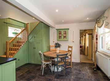 1889. The cottage has benefited from extensive sympathetic refurbishment and further adaptation, now offering very flexibly arranged