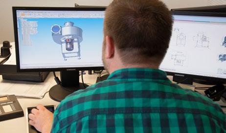 Develop, build, inspect and install Using CAD-supported software the fans are designed in the HÖCKER development centre,