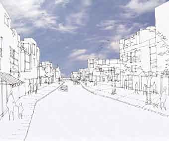 Regeneration for Moyross Character of Streets The objectives in the design of the streets are: to create a street network of streets with a clear identity, hierarchy of importance and choice of
