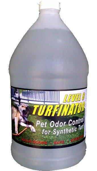 neutralization effects, TURFINATOR will also kill odors left behind by previous products. TURFINATOR has shown promise as a broad spectrum herbicide.