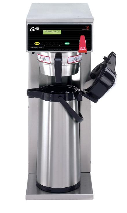 CURTIS AIRPOT BREWER TROUBLESHOOTING GUIDE D500GT12A1000