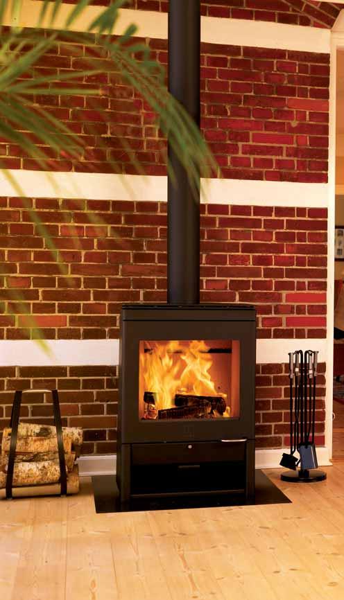 Highly Efficient and Environmentally Friendly Combustion With a SCAN wood-burning stove, you get a sophisticated combustion system developed far beyond the ordinary wood-burning stove.