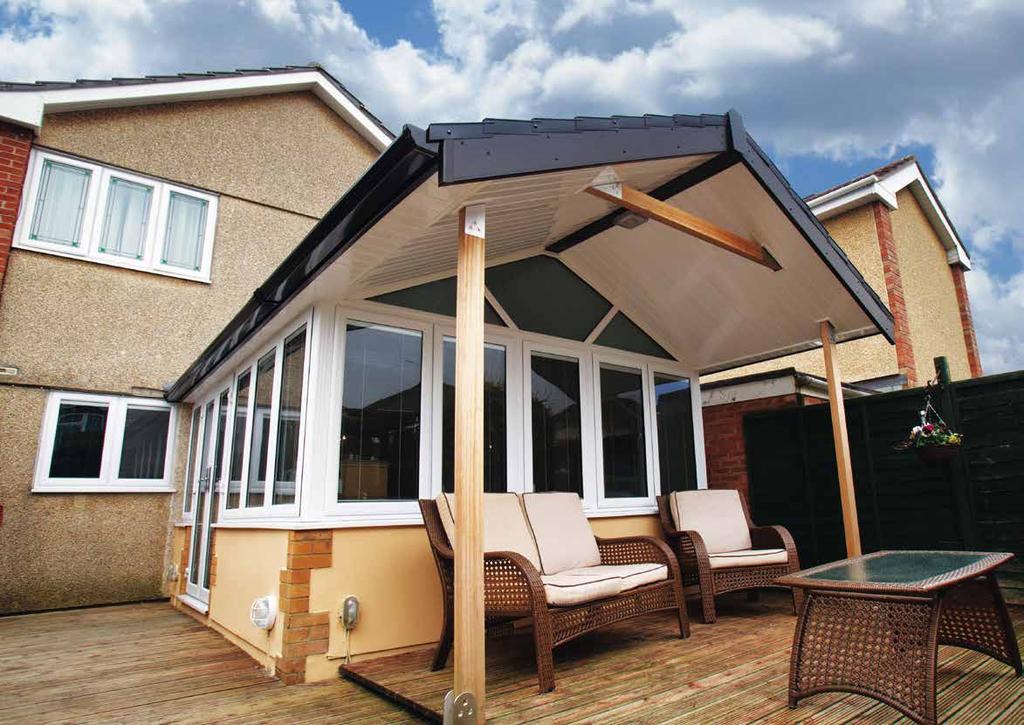 Design options Thanks to the flexibility of the GardenRoom, we can offer both typical conservatory and house extension designs, helping to make
