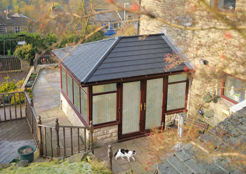 Built to last Our GardenRooms are a permanent extension to the home and are therefore designed to last as long as the house.