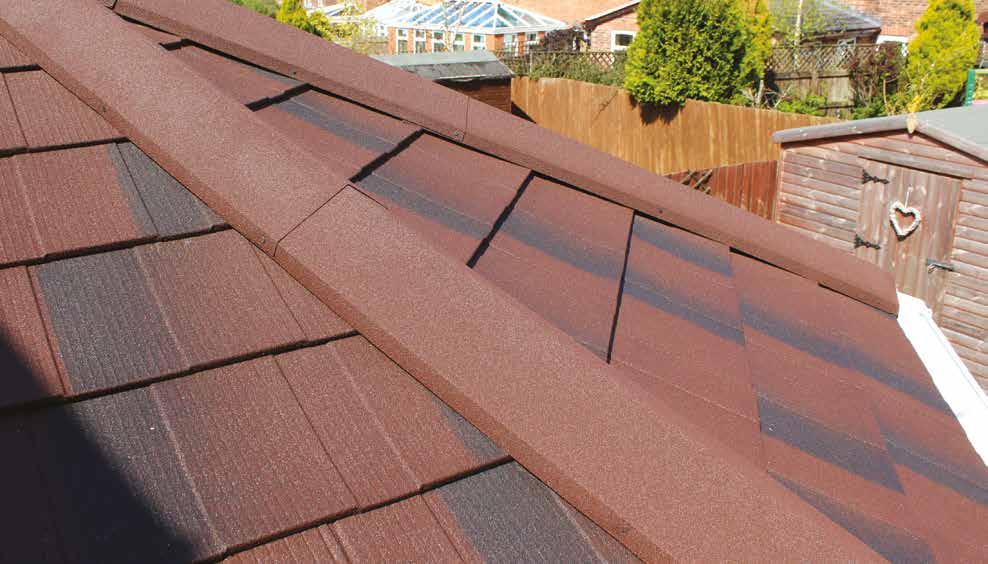 Versatile steel shingle tiles offer a simple, attractive solution Our steel tiles are made from lightweight steel, available in a choice of colours to suit your individual style and budget.