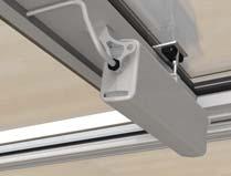 OPENING ROOF VENTS Better than a window, a roof vent is a fast and effective way of allowing warm air to leave your conservatory.