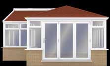 Gable-end P-shaped your existing conservatory, so you can look forward