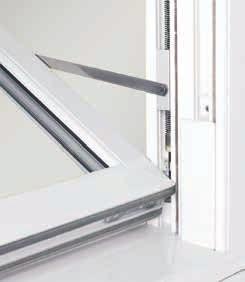 and stop giving an authentic sash window appearance Tilt open facility to both sashes for ease of