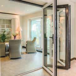 BI-FOLDING DOORS Bringing the outside inside Our bi-folding or multi-folding doors are the ideal way to create the illusion of