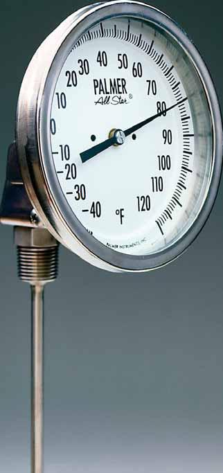 BIMETAL THERMOMETERS Universal Mount All