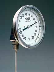 Bimetal Catalog Index and Model Selection Palmer Universal Mount Bimetal Dial Thermometer.
