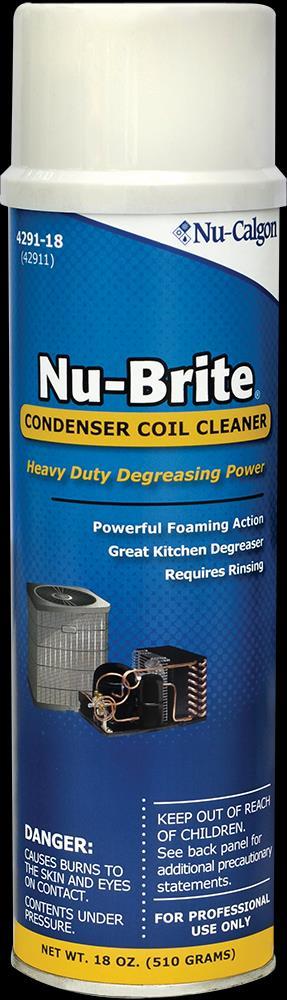 Nu-Brite Same popular Nu-Brite Powerful high foaming action lifts out dirt and grime while brightening coils Excellent &