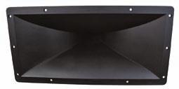 Speaker Components - Audio/Video Horn Tweeter 4Combination.75" titanium dome tweeter attached to a 7.28" x 4.