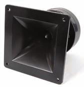 48" 53-265 $4.29 Horn Loaded Mylar Dome Tweeter Combination " mylar dome tweeter attached to a 4.5" x 4.