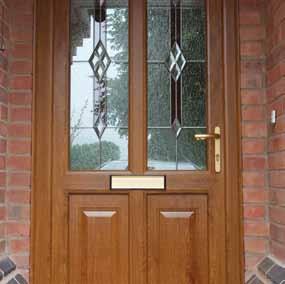 Quality operating hardware, coupled with the inherent strength of the frames will ensure that your new door is extremely secure.