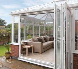 Inspiration update & add value doors 9 Bi-fold doors Bring the outside in. Transform your home with beautiful folding doors and make the most of a lovely garden.