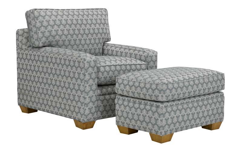 Soft Ultra Plush seat cushion Comfort Flex Seating platform 70738-05 CLIN#: 6602-CR-L (Chair) CLIN#: 6603-CR-L (Ottoman) 10677-55 CLIN#: