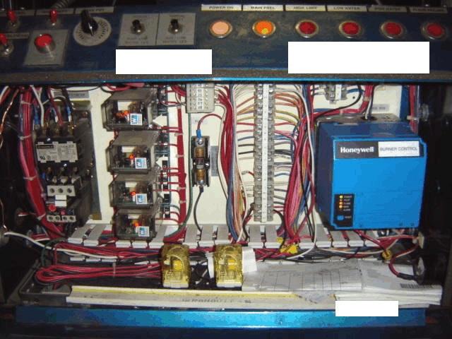 OTHER TYPICAL RESET SWITCHES: High Water - Low water - High Steam Pressure Never try to bypass safety devices, on Boiler Resets electrical system devices. 3.