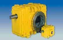 Units are baseplate-mounted and range in size from 1/2 to 60 hp with capacities to 720 cfm.