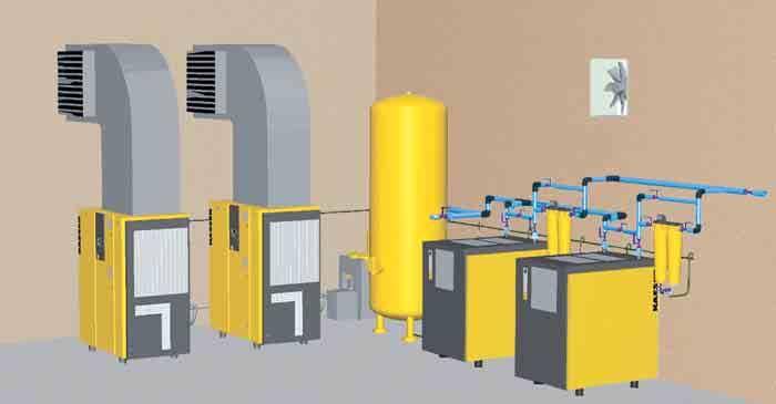 Compressed Air System Consulting Engineering expertise Kaeser's team of engineers are always at your service to help design or optimize your compressed air system.
