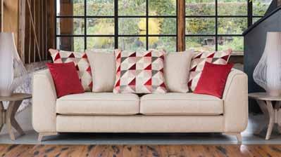 small scatter cushions in, S4 in fabric, 3 pillows in, 2 pillows in, small scatter