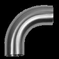 Weld x 90º Elbow S/S Tri- Fittings & Adapters Weld x 45º Elbow Tube Size Stainless 1" 1½" 304