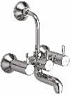 with Bend Pipe T1323C I 5310 Wall Mixer 2 in 1 with Bend Pipe