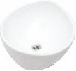 355x355x145mm P6912PW I 1910 UNDER & OVER COUNTER BASIN MONARCH COUNTER TOP WASH BASIN Dimensions : 520x440x180mm