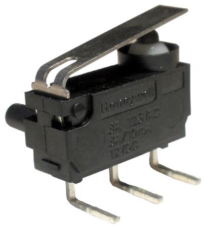 MICRO SWITCH Sealed Subminiature Basic Switches ZD Series 004988 Issue 3 Datasheet FEATURES Subminiature package size SPDT, SPNC, or SPNO switch options Power-duty switching with silver contacts or