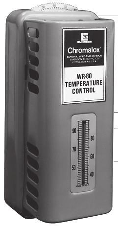 Recommended Remote Wall Thermostats Industrial Rated NOT A FAIL-SAFE DEVICE Maximum Rating (Amps/Watts) AC