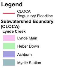 Figure 6: Regulatory Floodlines Source: GHD