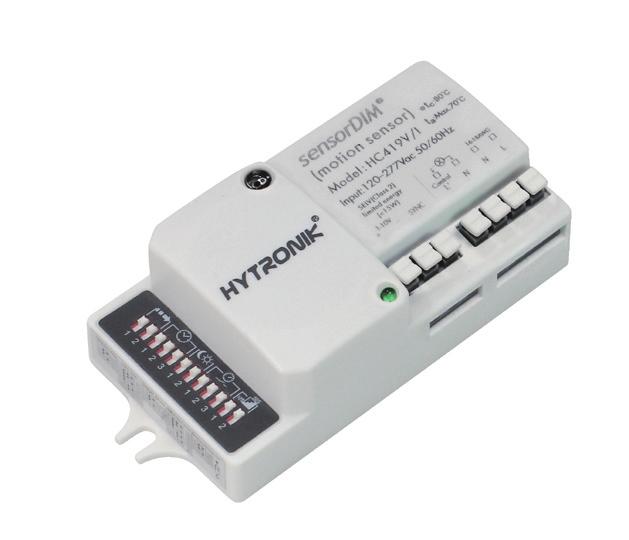 Photocell Advance RX TM Synchronisation control oop in oop out Tri-level Control HF Sensor Synchronised Control Version with Photocell Advance TM Applications Occupancy detector with tri-level