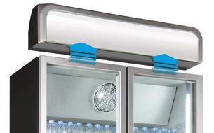 Meets food storage requirements Full-length LED illumination for clear visibility of contents Compressor compartment slides out easily from the front for fast, easy maintenance when required.