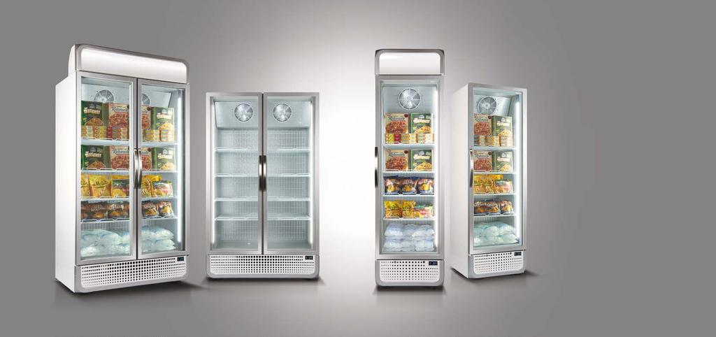 Vertical Glass Door Display Freezers Introducing the Husky PRO Display Freezer range for commercial usage.