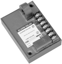 Flasher & Incandescent Beacon Alarm Relay The FB120A and FB230A are used to monitor the operation of one two-lamp incandescent beacon and one beacon flasher (or auxiliary module).