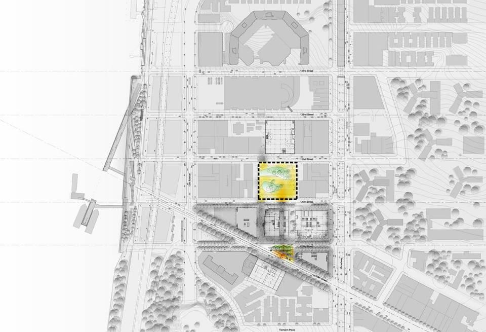 The Vision: Illustrative Site Plan Phase 1 - Open