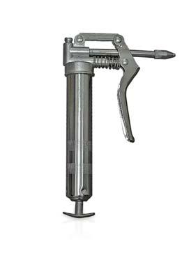 LUBRICATION PROCEDURE Note: This specific style of grease gun fl ush fi