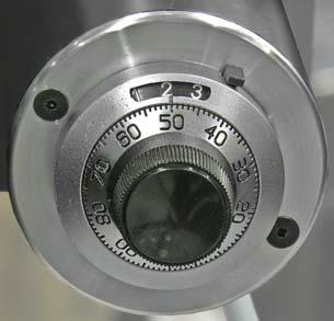 With the micrometer set at zero, the die set will close to the fully closed diameter stamped on the face of the die.