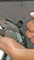 This button allows you to jog the crimper head in and out during die installation using the green CLOSE and