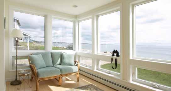 EXPLORE THE BENEFITS of a Myriad Sunroom and revel in the amazing benefi ts of a beautifully designed, energy effi cient three or all season Myriad Sunroom by NT Window.